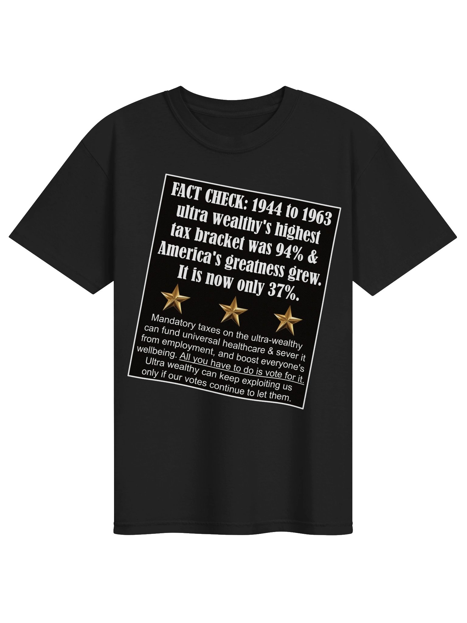 Quality Tee says: "Fact Check: 1944 to 1963..." product image (5)