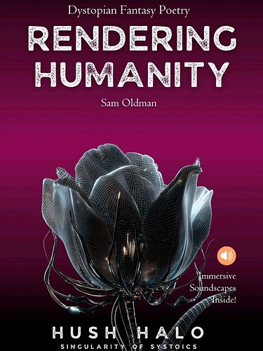 My Poetry Book: Rendering Humanity. This is the I.II book on the Hush Halo series.

👋 I'm Sam - an artist and writer of dysto...