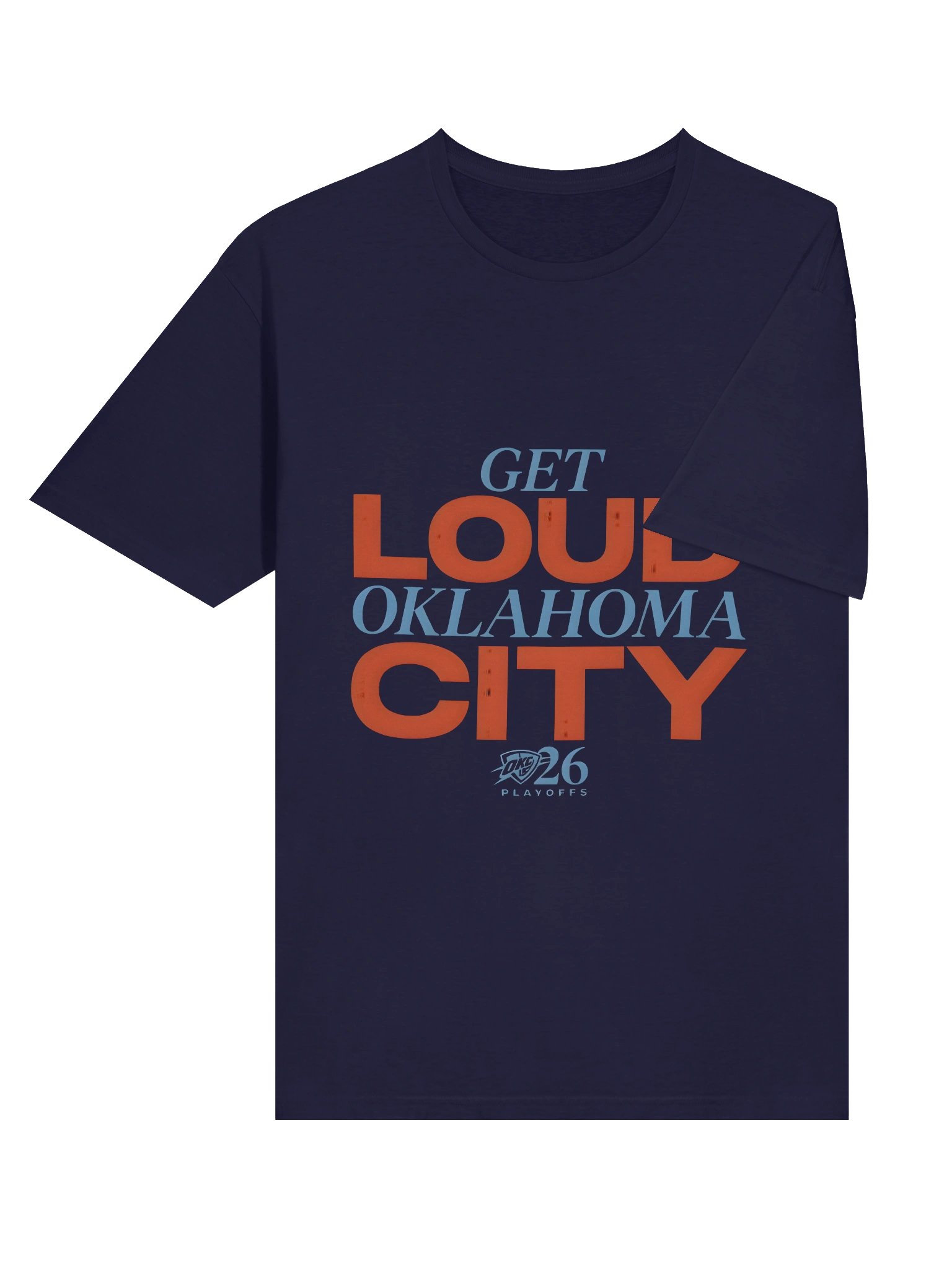Get Loud Oklahoma City Playoffs Shirt product image (5)