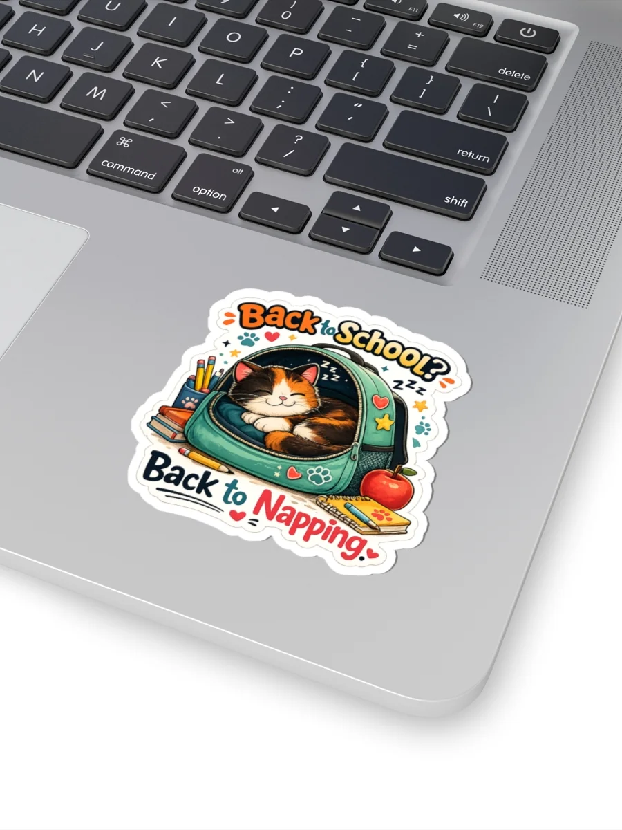Back to School...Back to Napping Sticker product image (2)