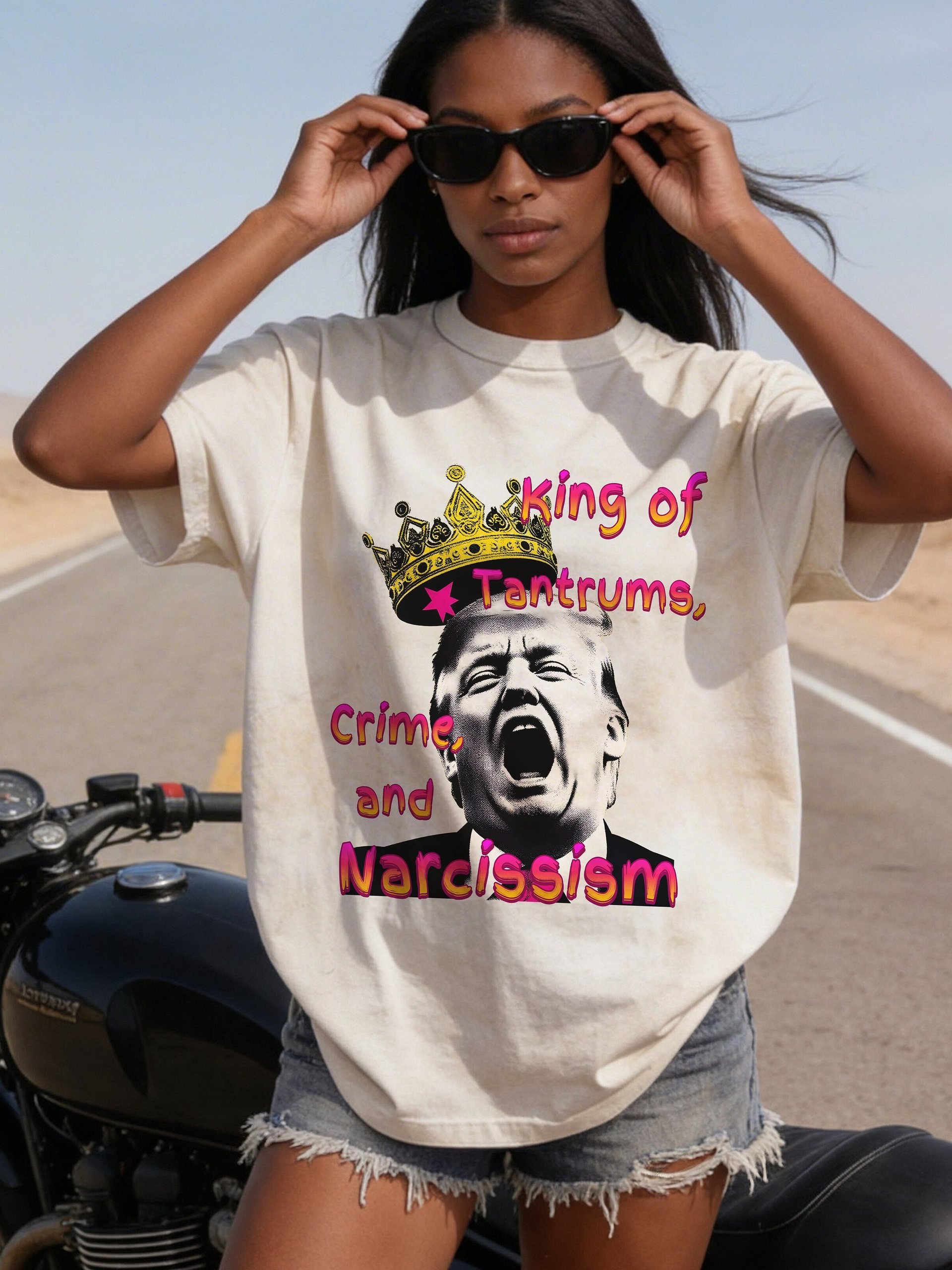 No Kings Protest, King Of Tantrums, Crime, And Narcissism product image (36)
