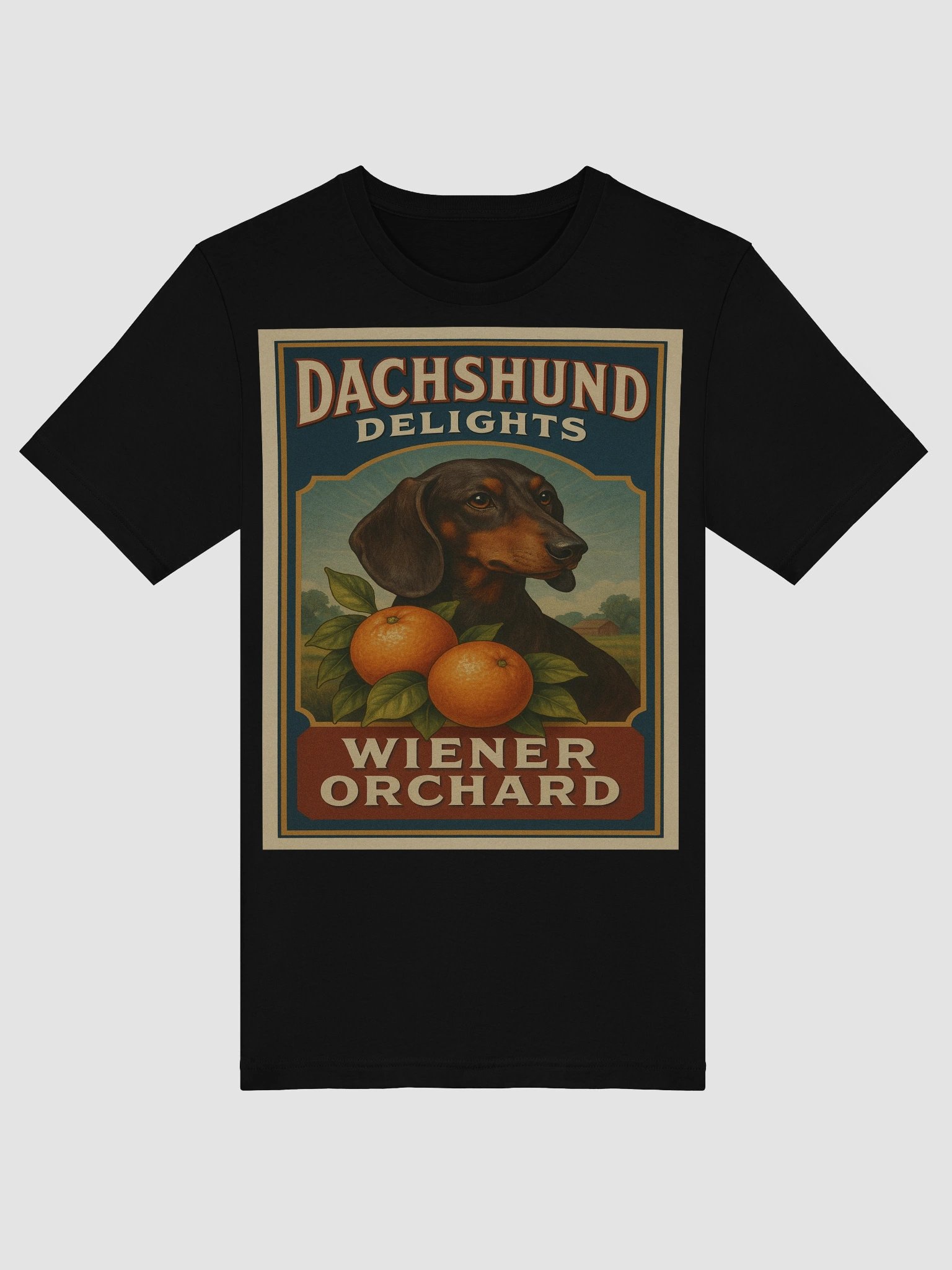 Wiener Orchard Vintage Dog T-Shirt product image (5)