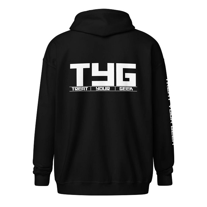TYG Logo Zip Hoodie (White Logo) product image (2)