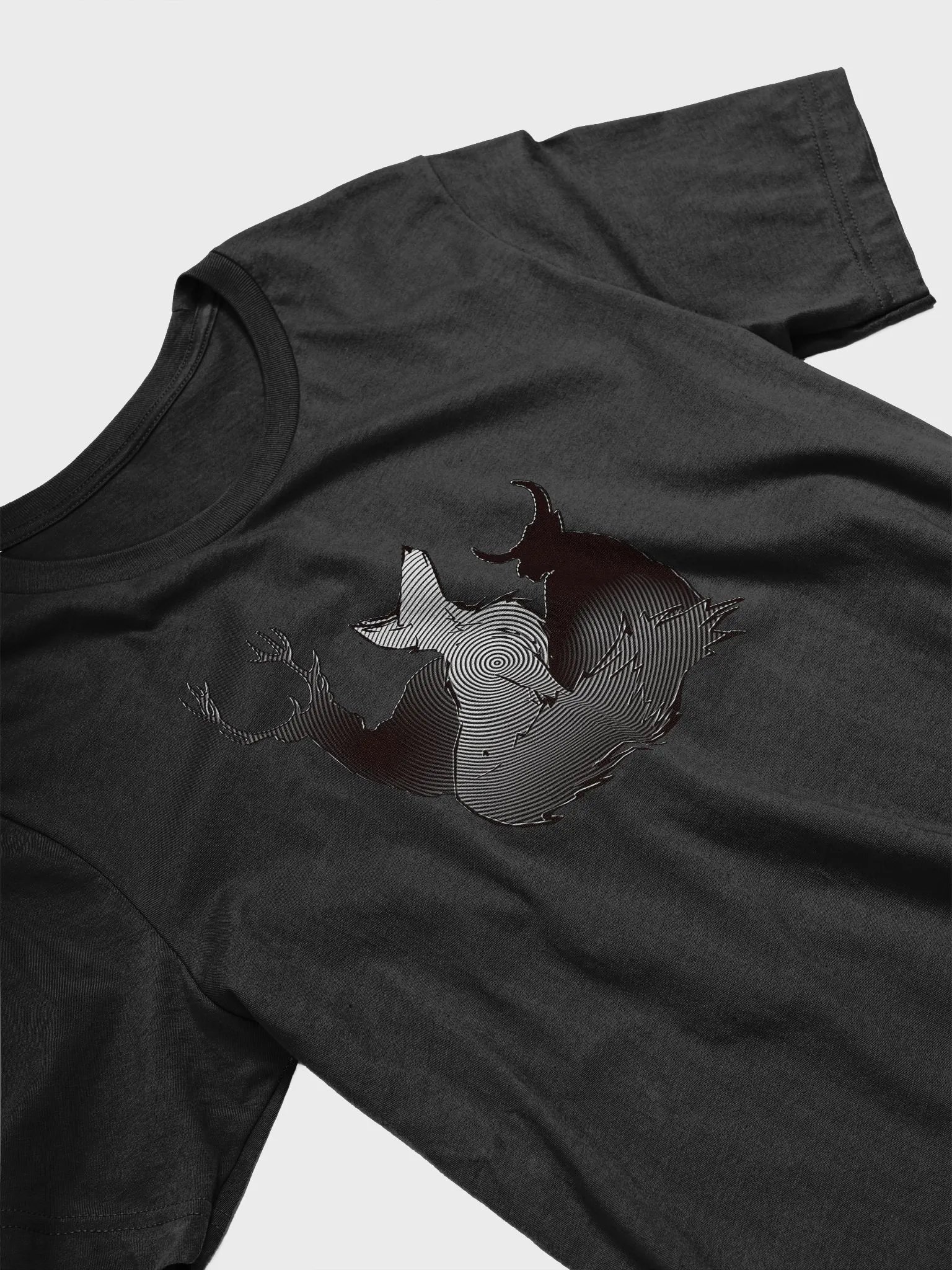 Stag Vixen and Bull Hypno design shirt product image (27)