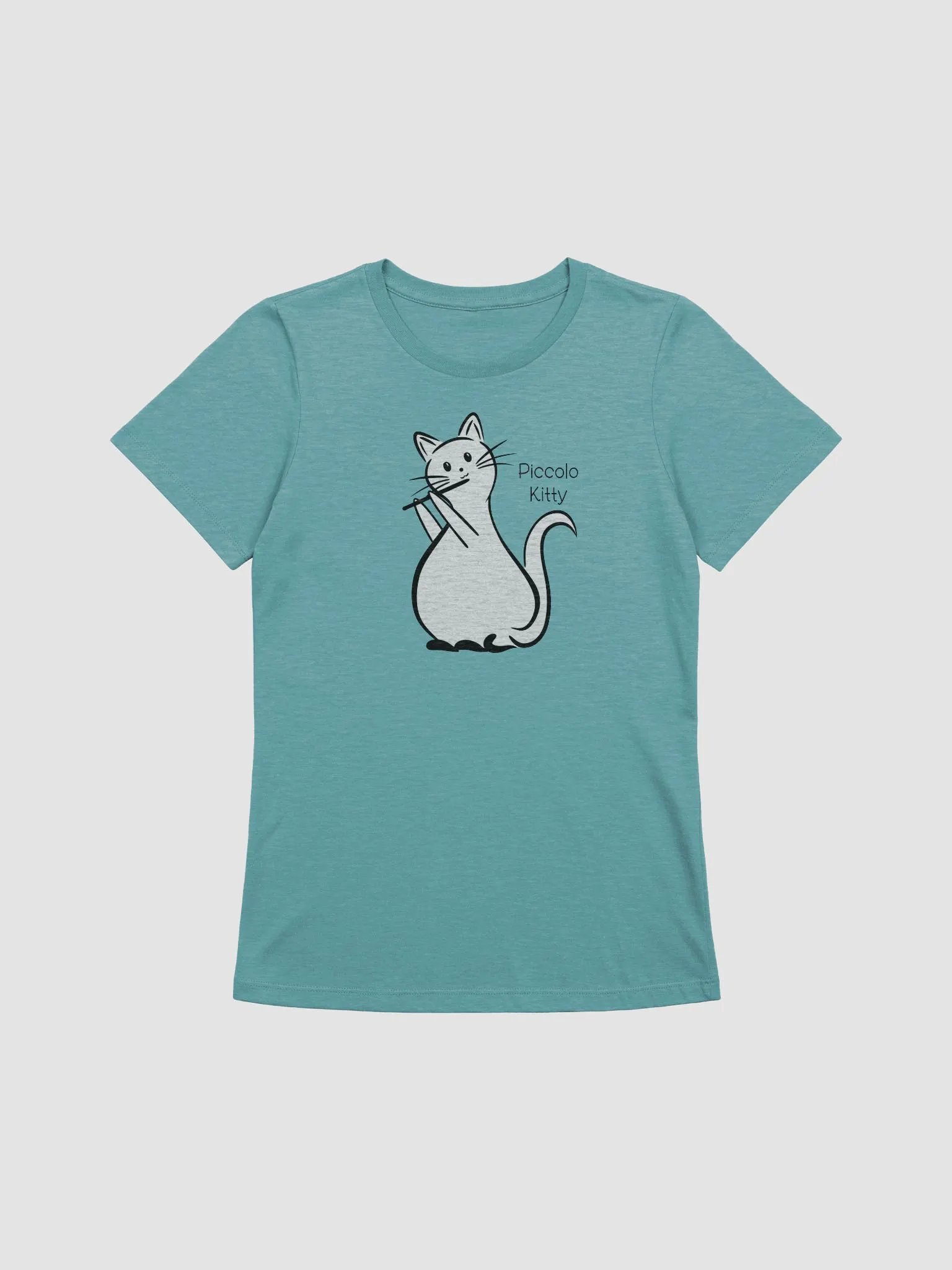 Flute Kitty (Piccolo) - Women's Relaxed Fit Tee product image (1)