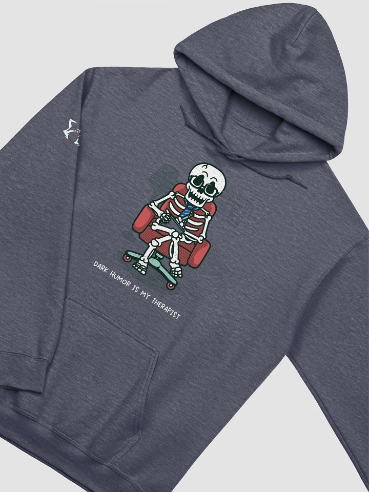 Dark Humor Is My Therapist Hoodie product image (2)