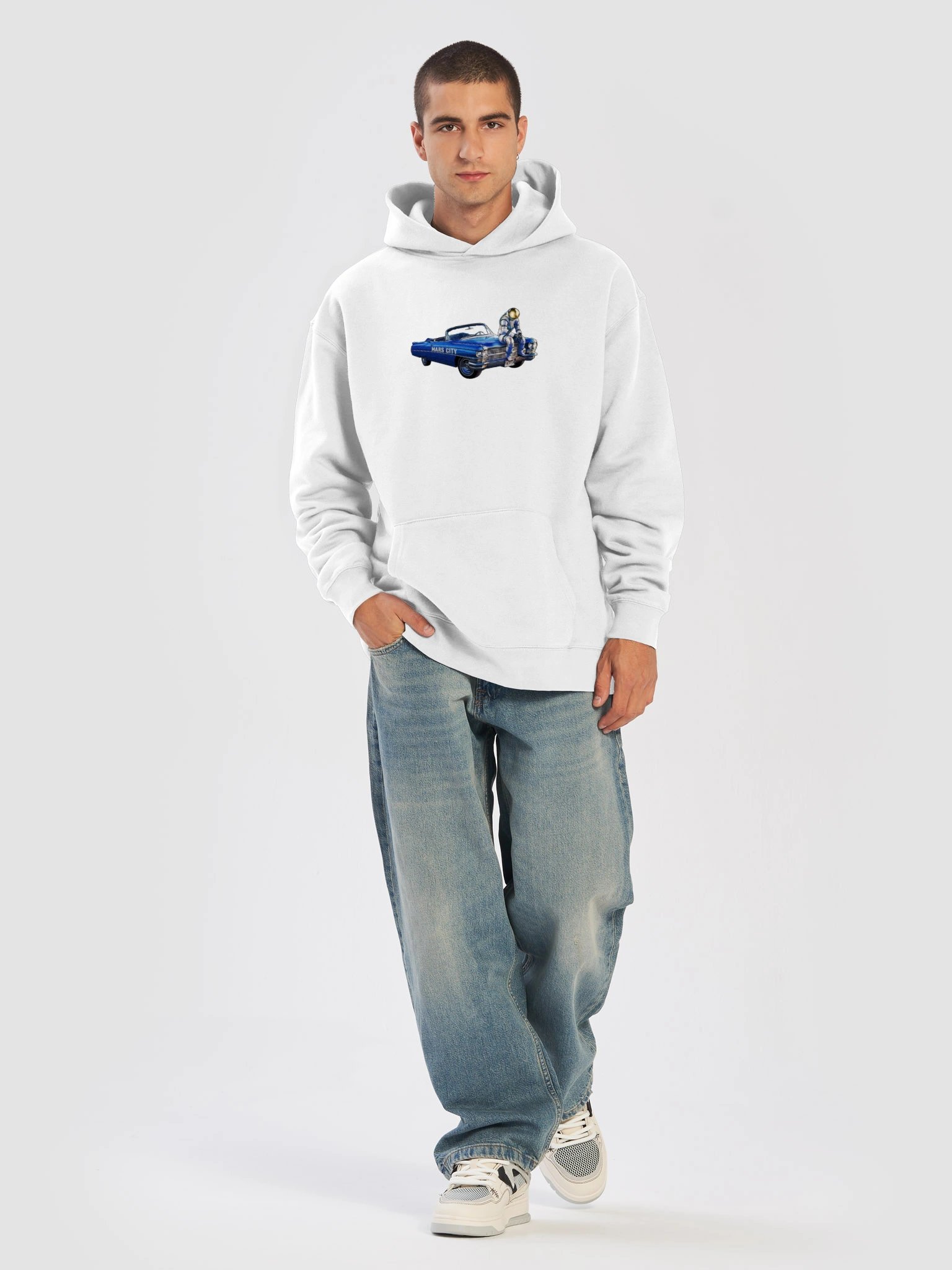 MARS CITY Astronaut Car Hoodie product image (13)