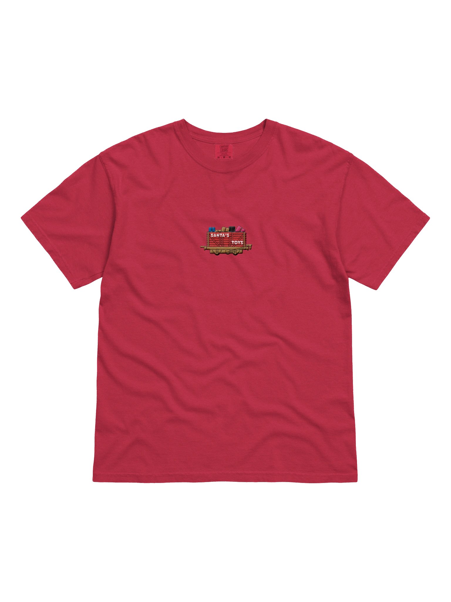 Santa's Toys Truck Embroidered Shirt product image (4)
