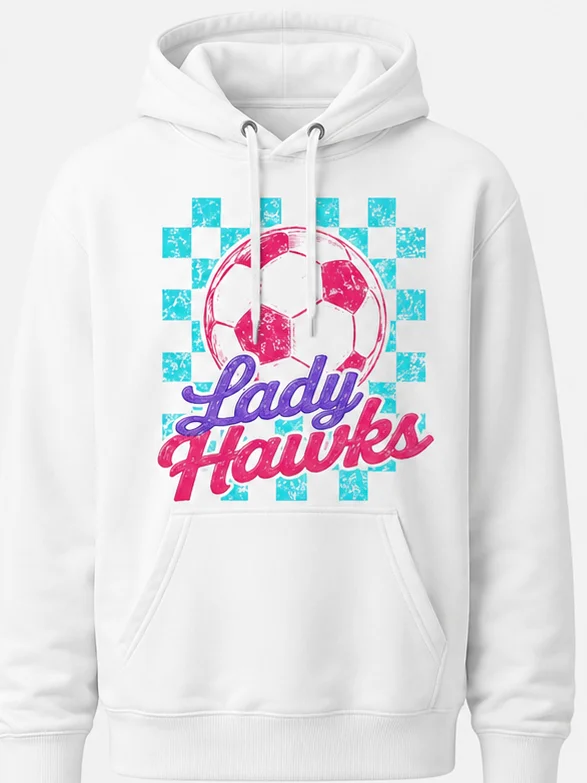 Neon Soccer Comfort Colors Hoodie product image (1)