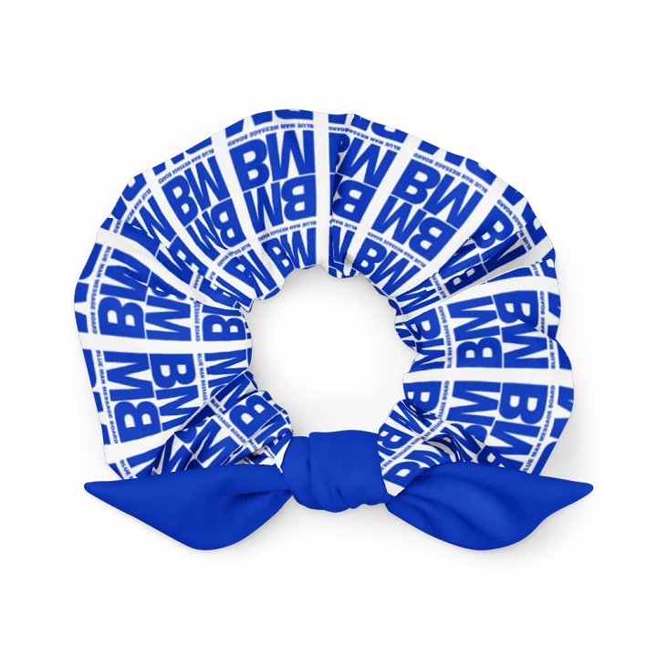 Blue Man Message Board Logo Scrunchie product image (2)