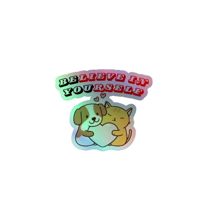 Believe in yourself sticker product image (1)