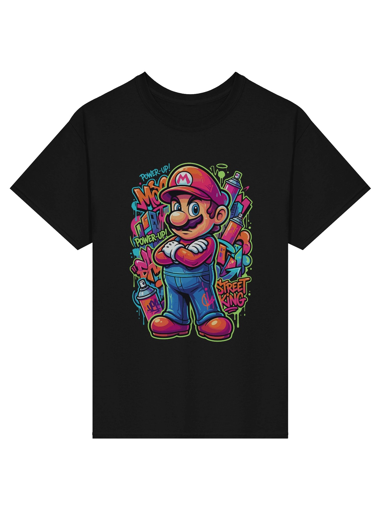 Mario graffiti t-shirt product image (6)