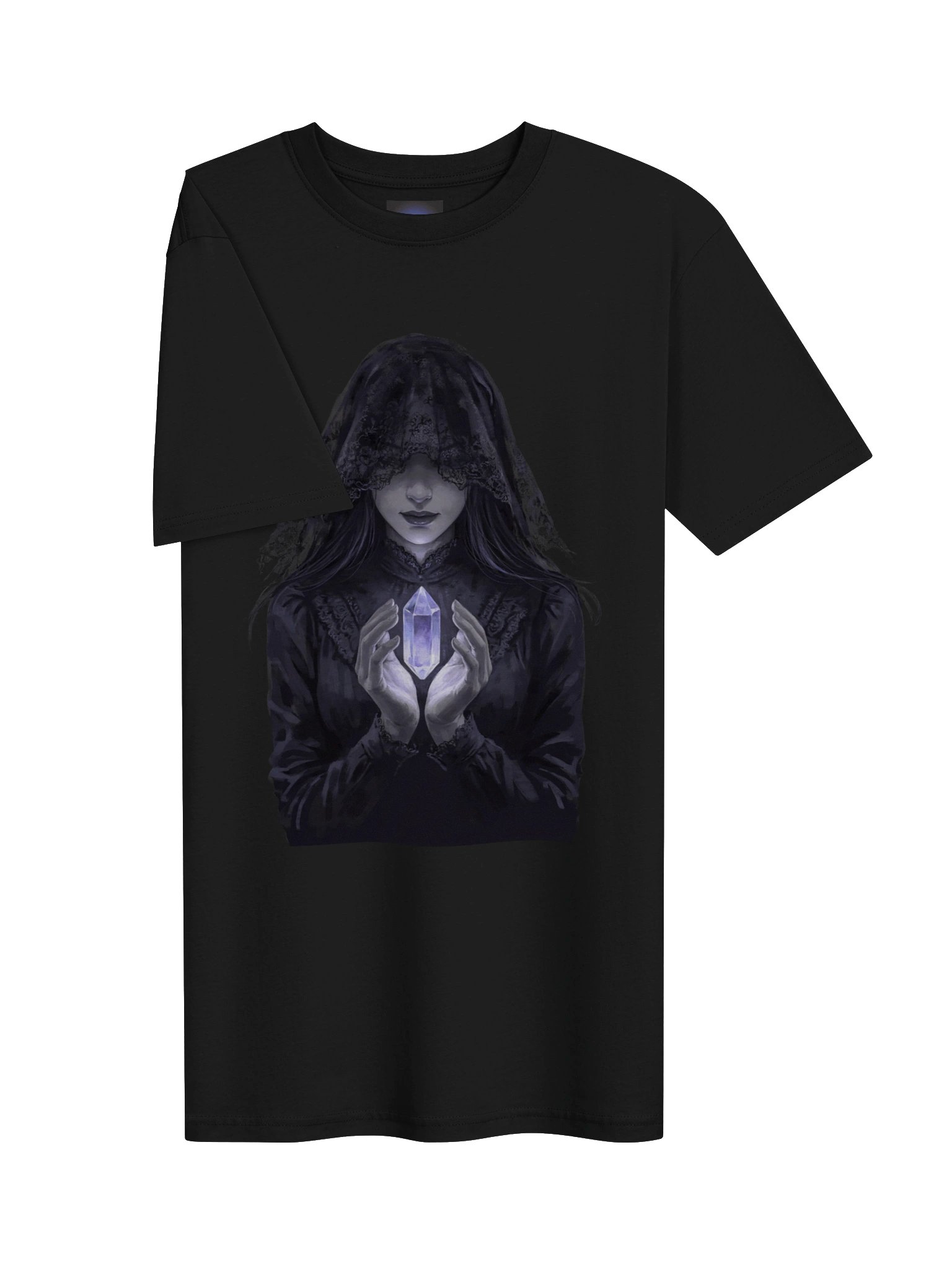 The Crystal Seer // Shrouded Amethyst Heavyweight Tee product image (5)