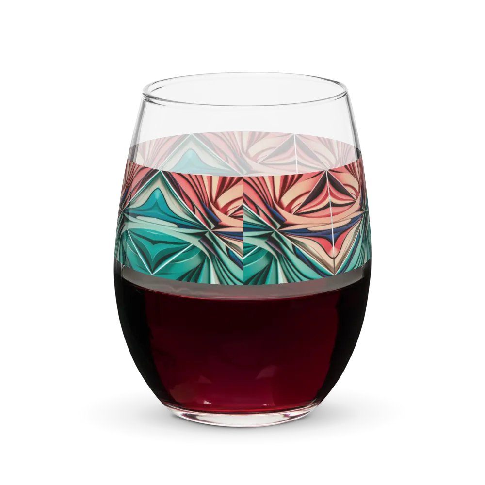 Graphic Grove Abstract Design Stemless Wine Glass - 15oz product image (6)