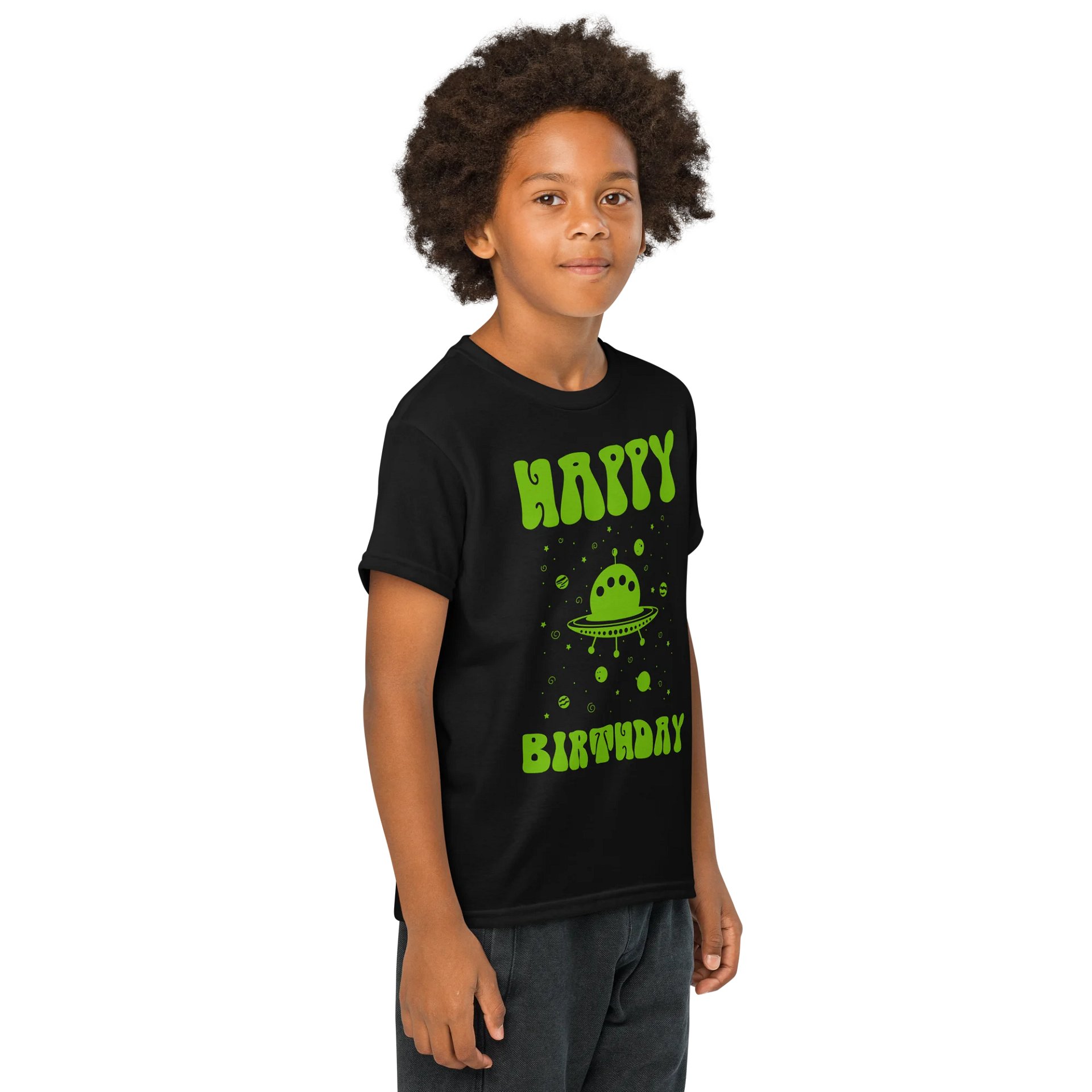 Happy Birthday (UFO) T-Shirt For Kids product image (4)
