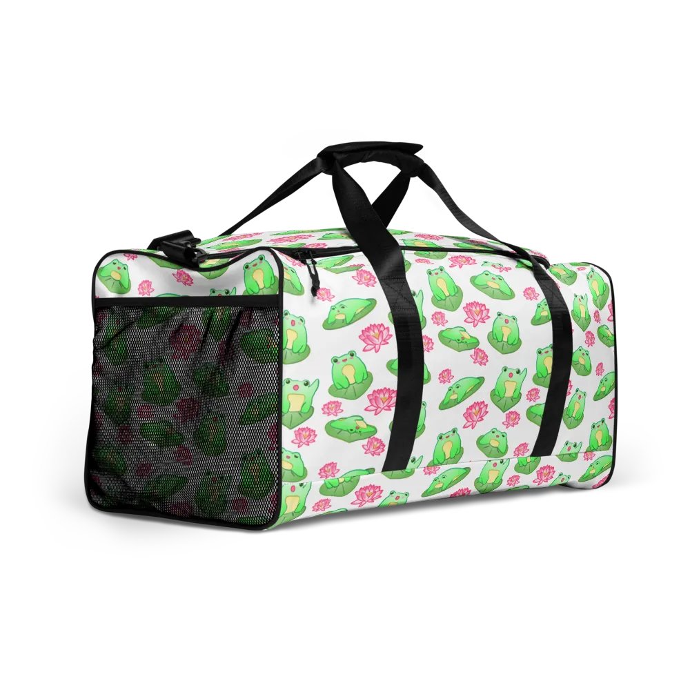 Kawaii Froggie Duffle Bag product image (3)