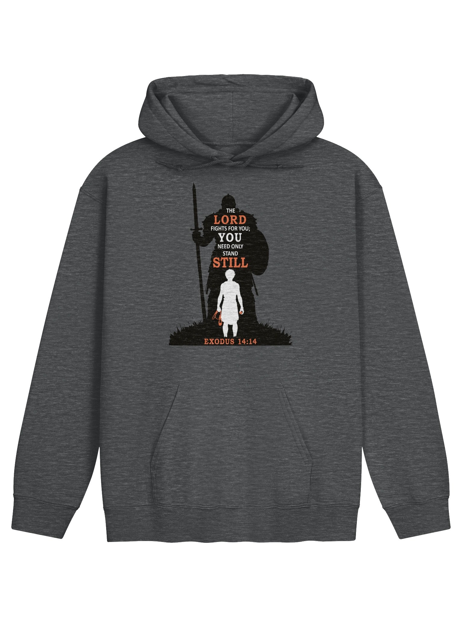 The Lord Fights for You (David) Hoodie product image (1)