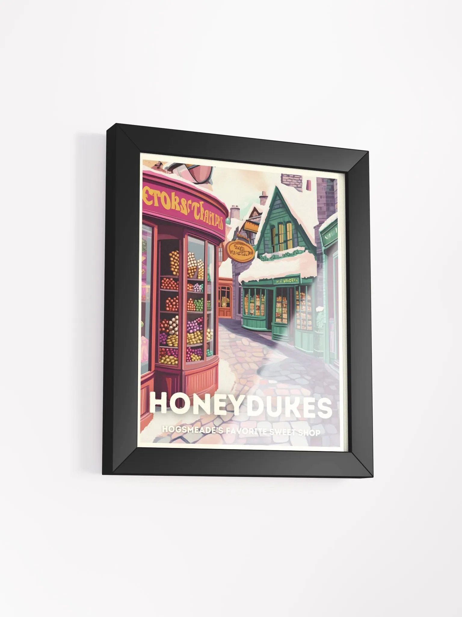 Magical Sweet Shop Vintage Travel Poster product image (2)