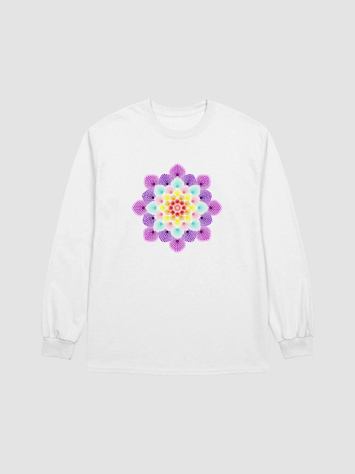 Colorful Dot Mandala Long Sleeve T-Shirt product image (2)