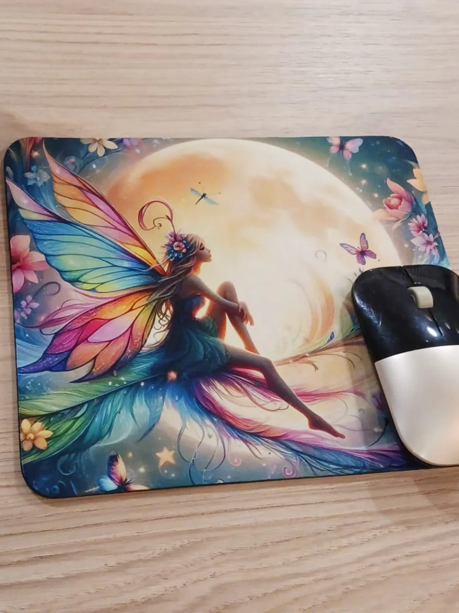 Moonlit Fairy Mouse Pad product image (1)