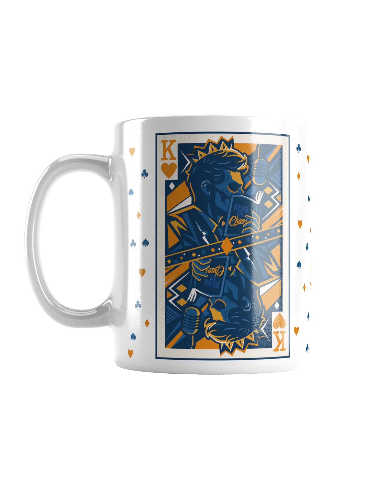 King of Hearts White Mug product image (1)