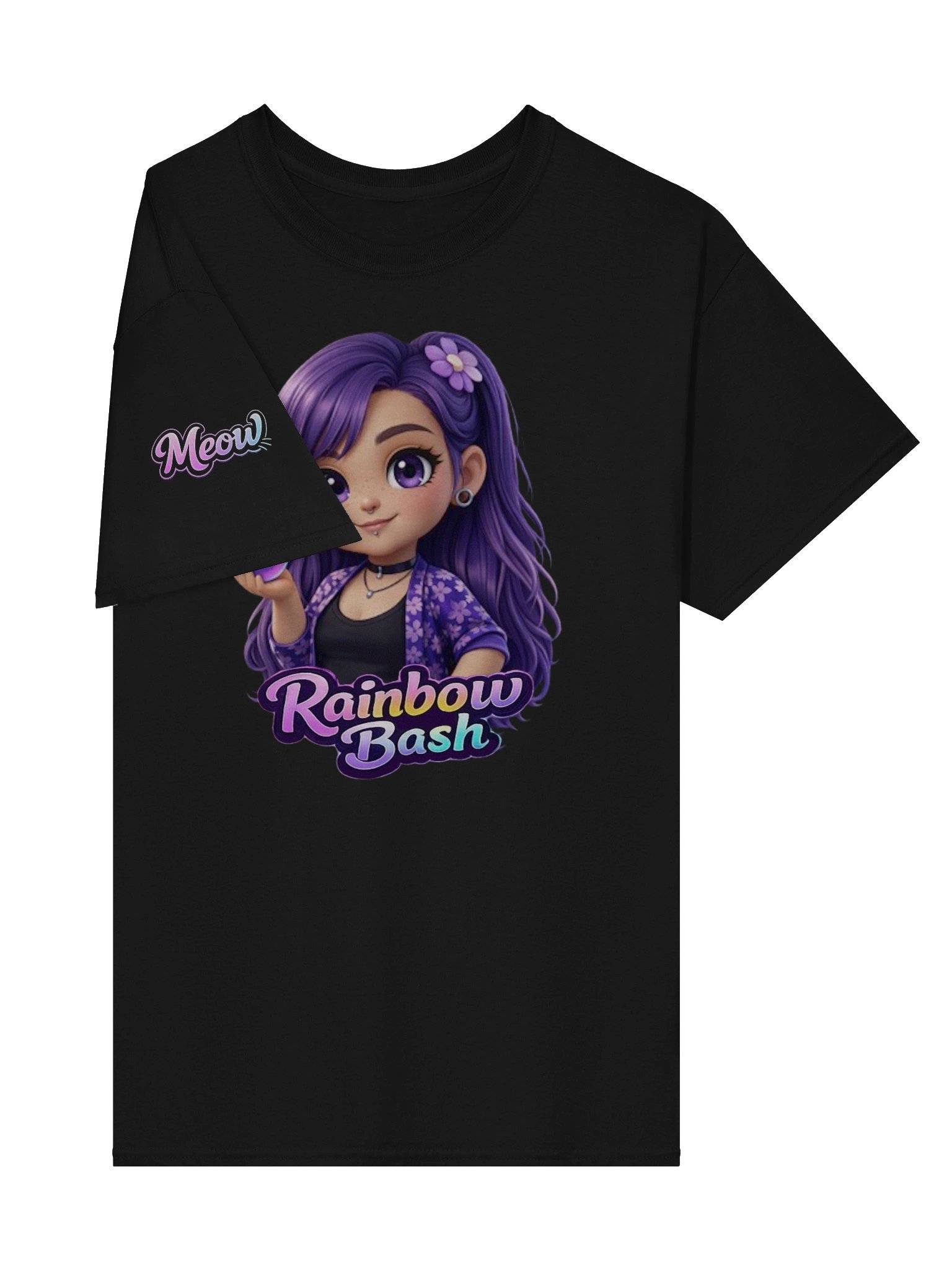 Rainbow Bash Gradient T-Shirt product image (3)
