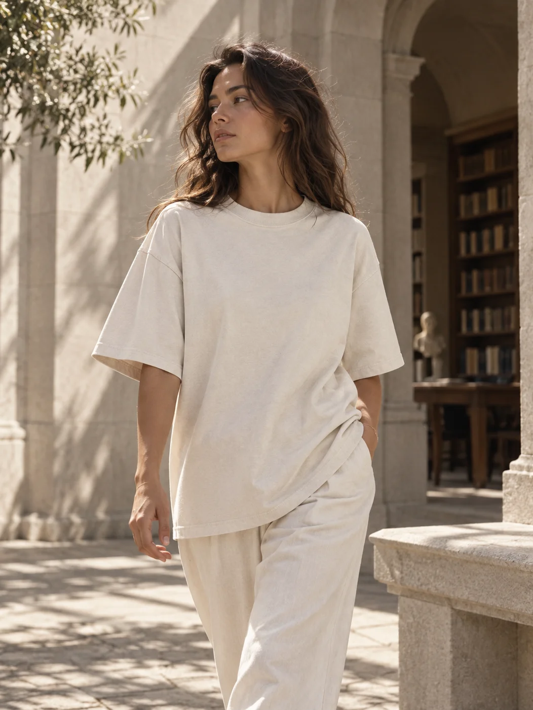 NIGHT ARCHIVE — Oversized Faded Tee product image (4)