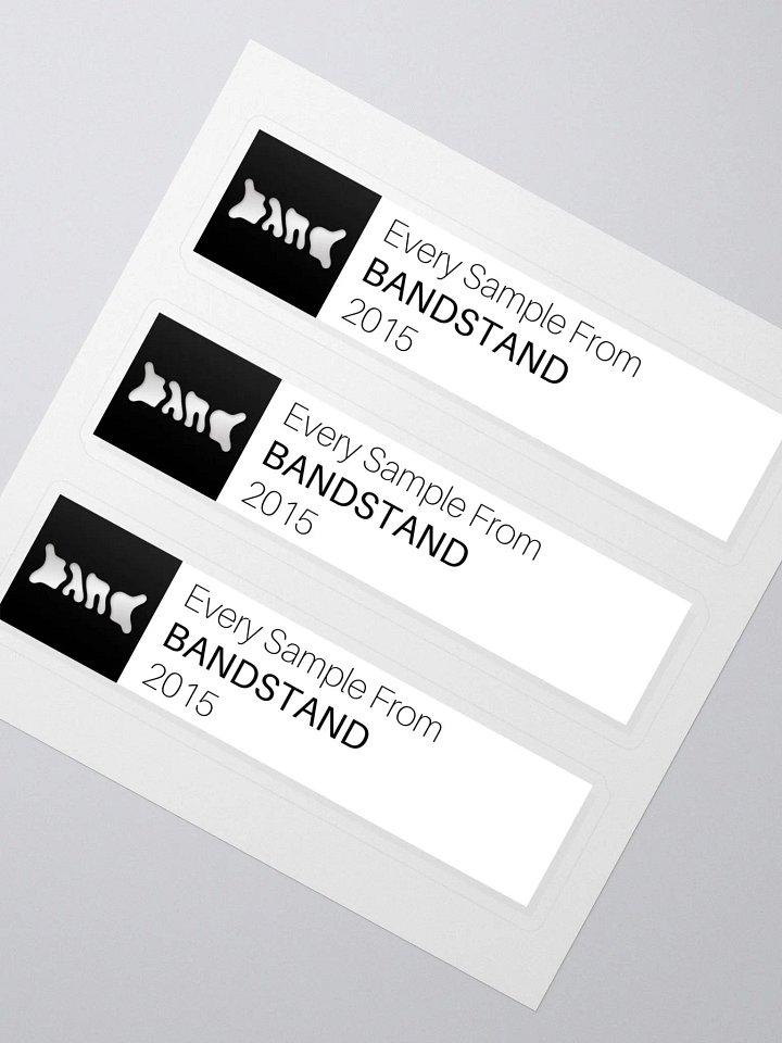 Song & Artist Tab Sticker 3pk product image (2)