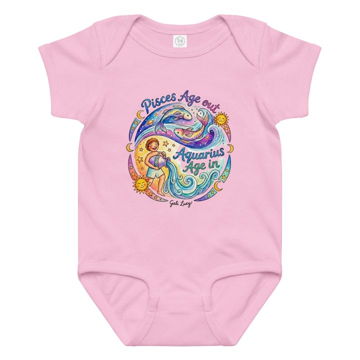 Aquarius Age Unisex Baby Bodysuit product image (1)