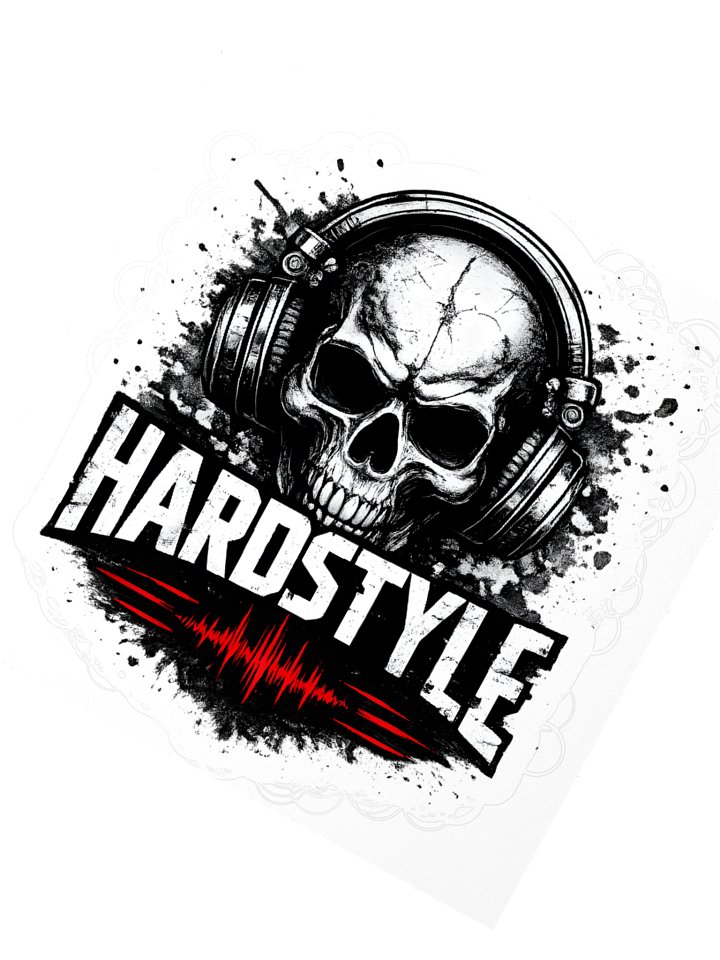 Hardstyle | SkullStyle | Kiss Cut Stickers product image (2)