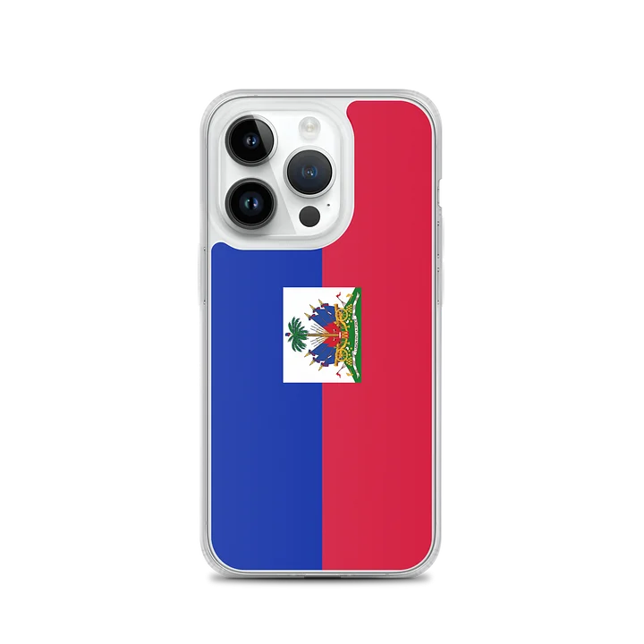 Haiti Flag MagSafe® Clear iPhone® Case product image (3)