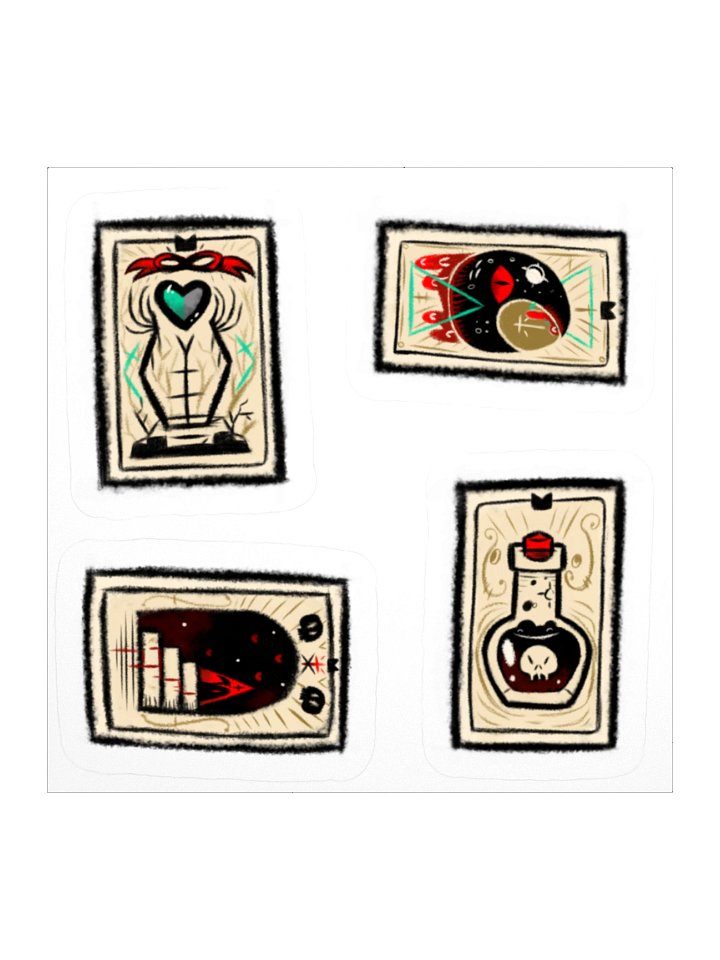 Tatot Card Sticker Sheet - COTL product image (2)