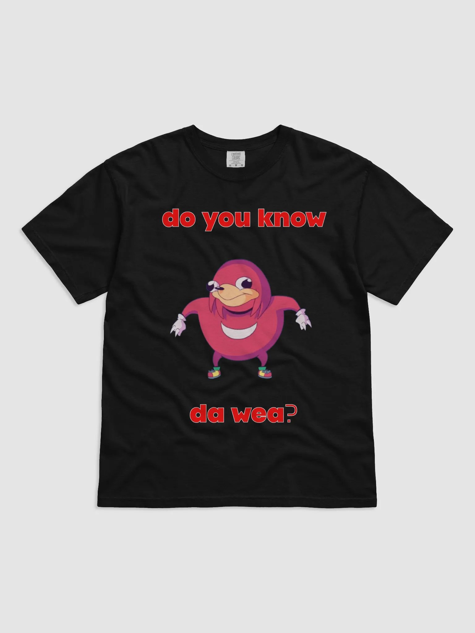 do you know da wea Echidna Meme T-Shirt product image (1)