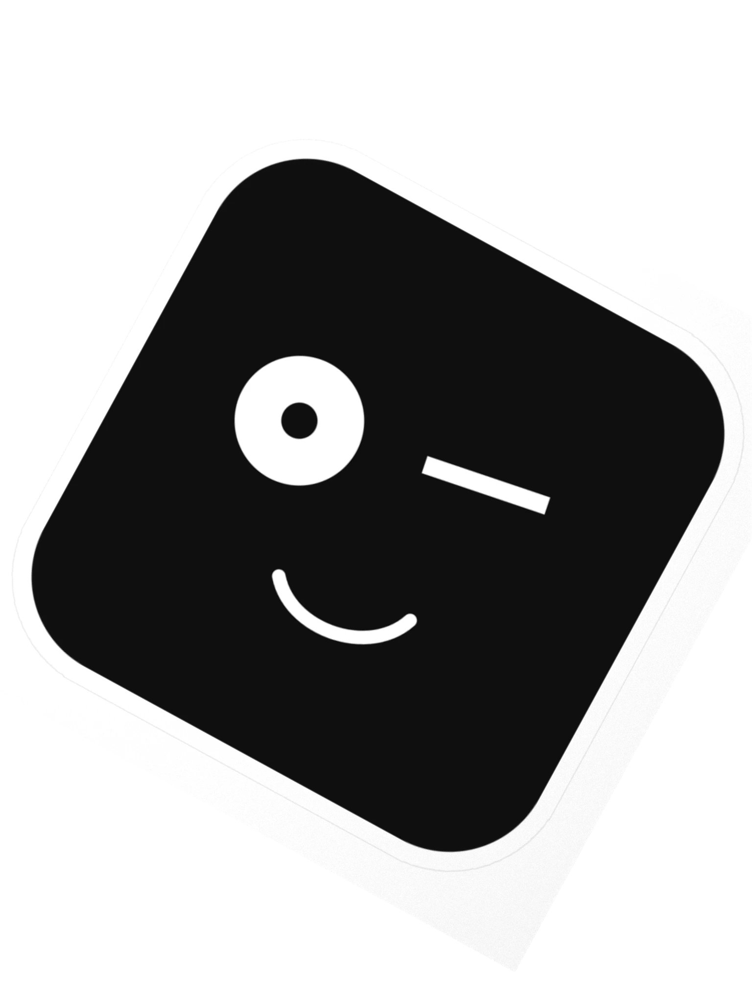Mascot sticker, wink product image (2)