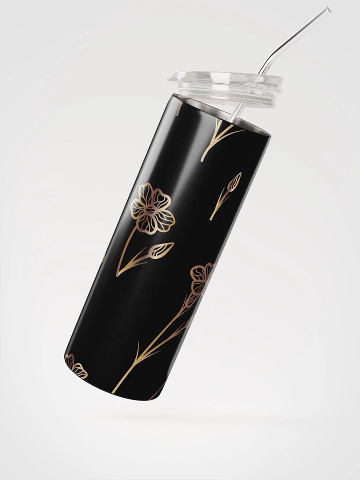 20 0z Stainless Steel insulated Tumbler with reusable Straw, leak proof cup lid, Portable Tumbler Mug Flasks product image (2)