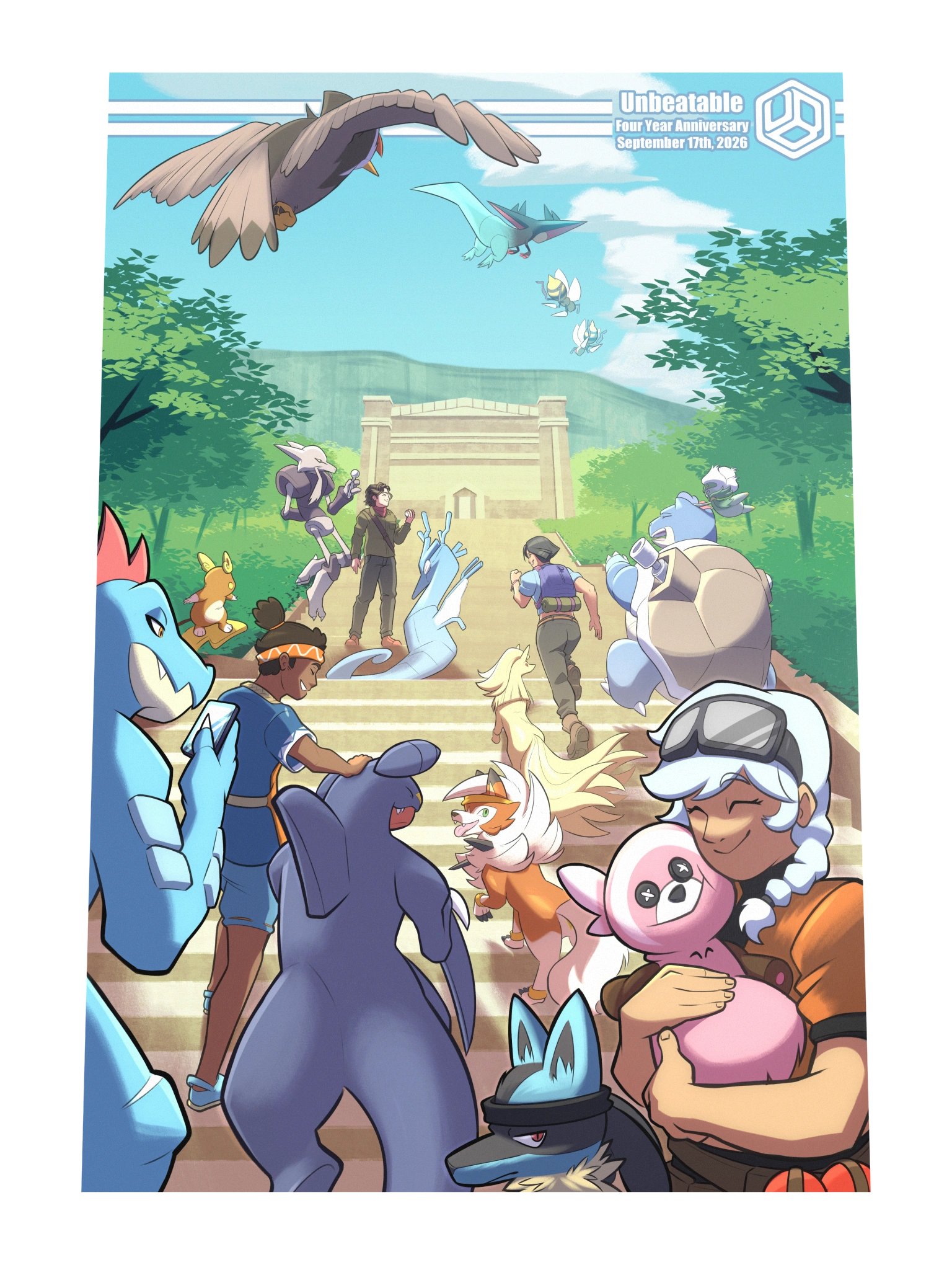 UnbeatableCast 4th Anniversary "Road to Indigo" Poster product image (4)