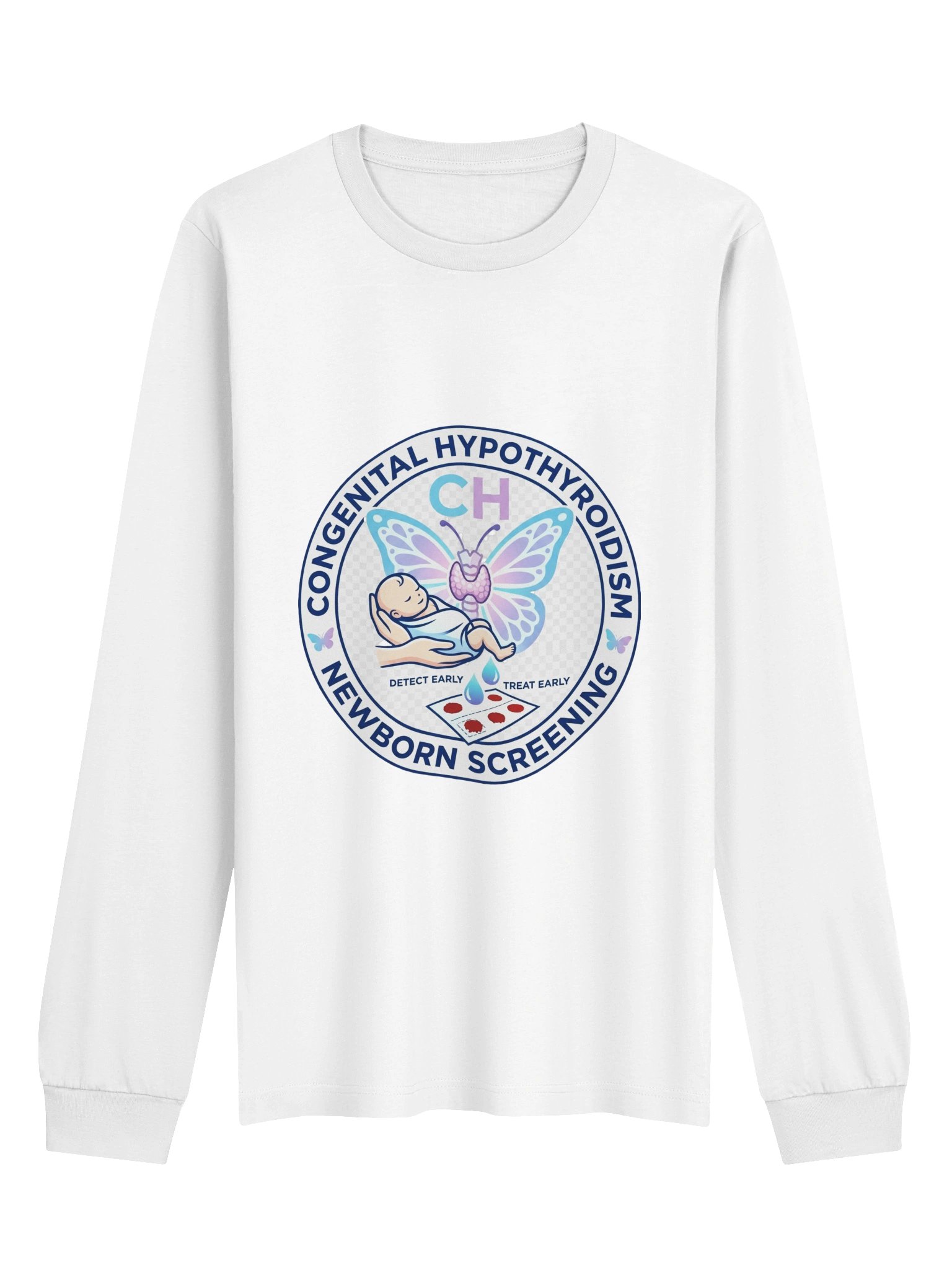 Congenital Hypothyroidism Awareness Long Sleeve Shirt product image (1)