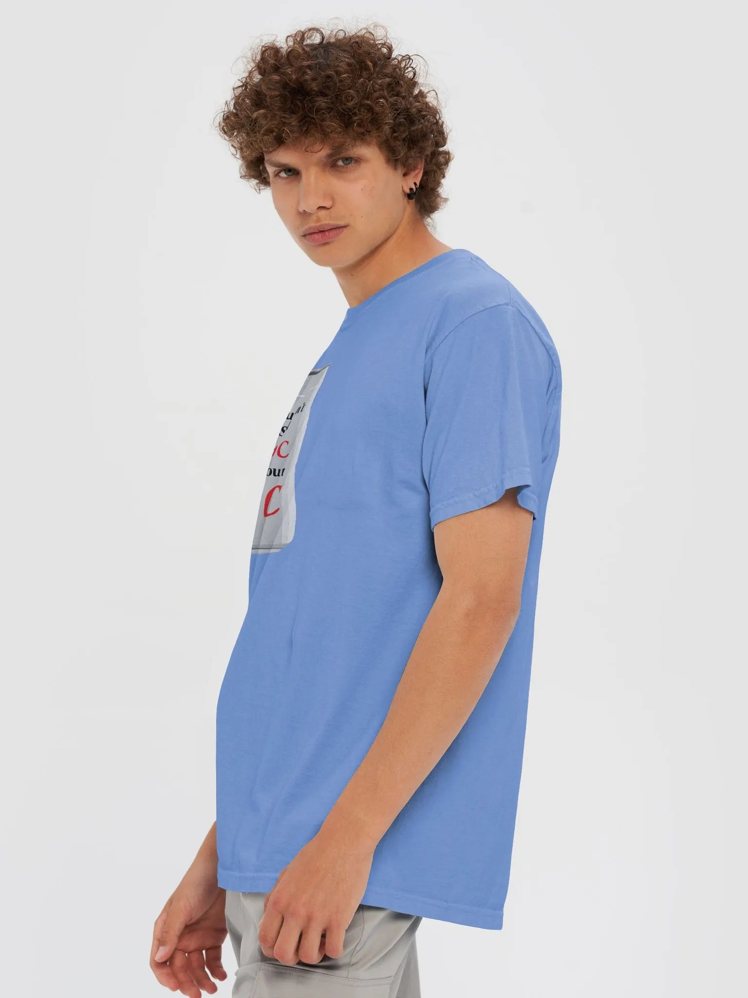 Powered by DC graphic tee product image (6)