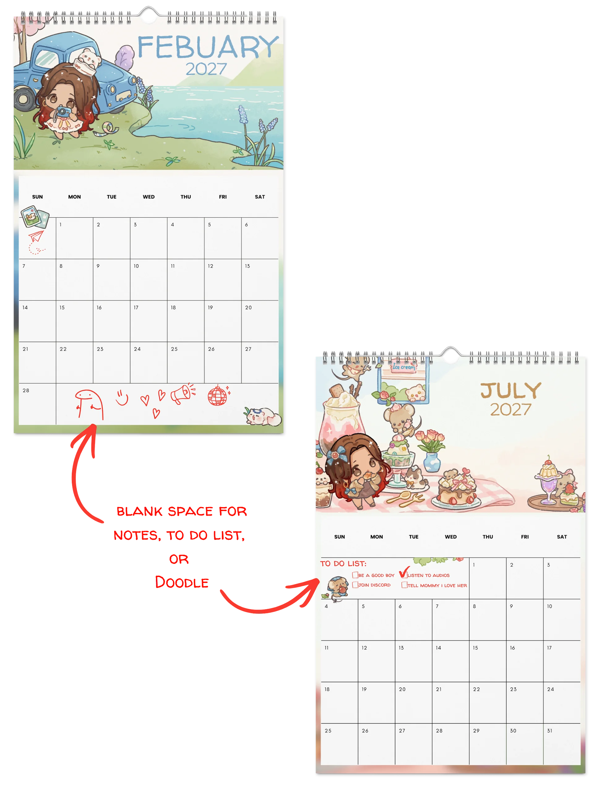 Valenya Calendar 2027 product image (6)