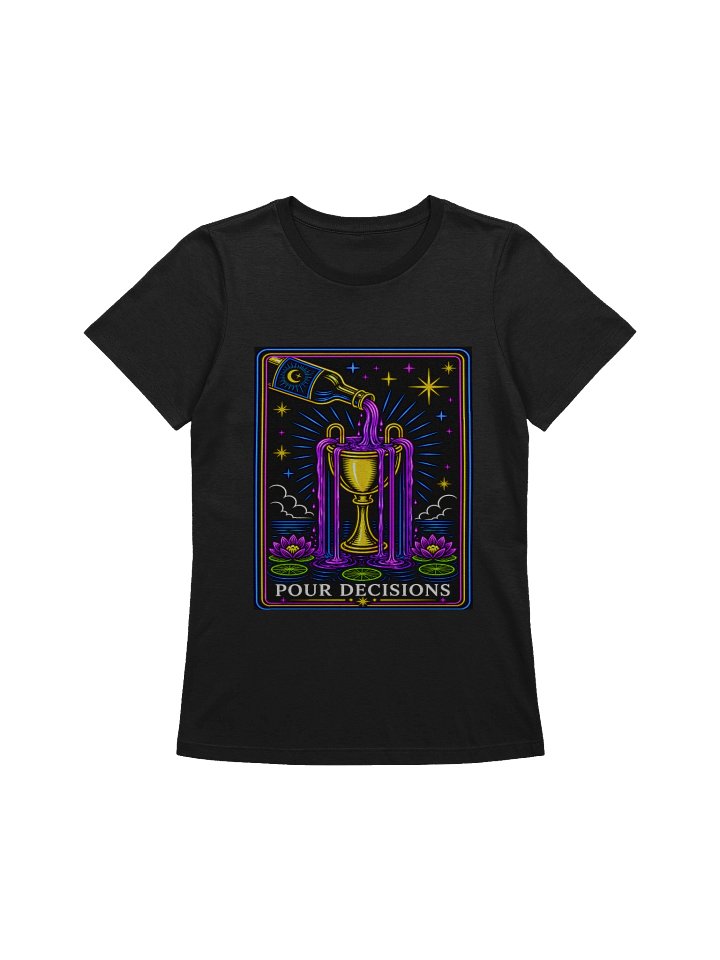 WOMENS Pour Decisions Neon Tarot Tee product image (1)