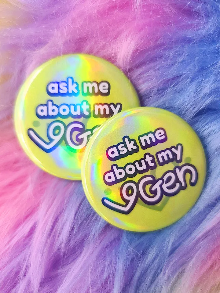 Ask Me About My VGen | Button product image (1)