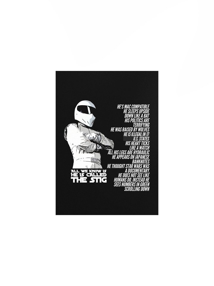 the stig poster product image (2)