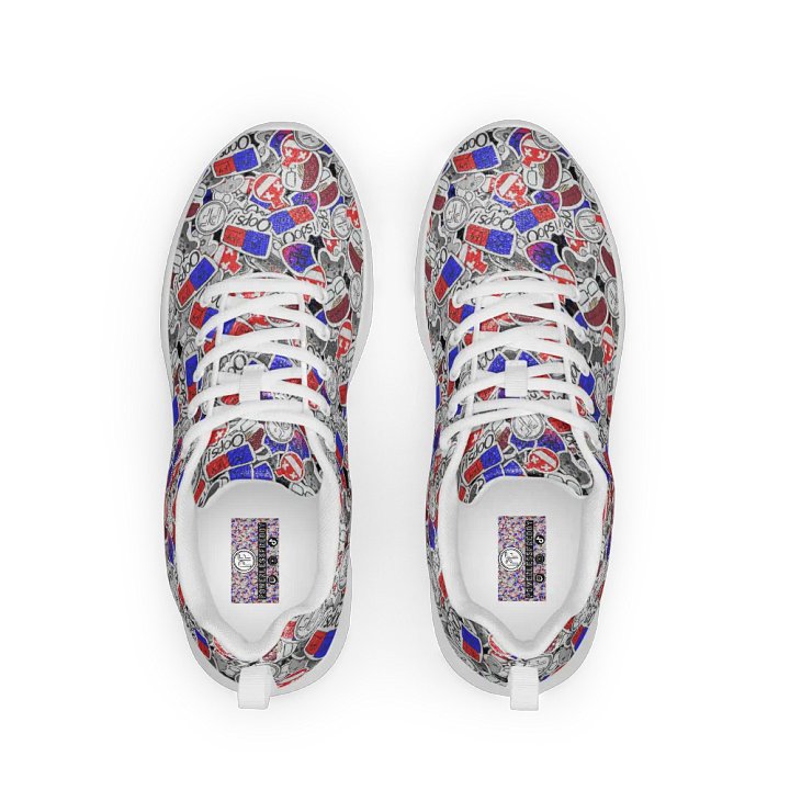 Sticker-Bomb Women's Athletic Shoes product image (2)