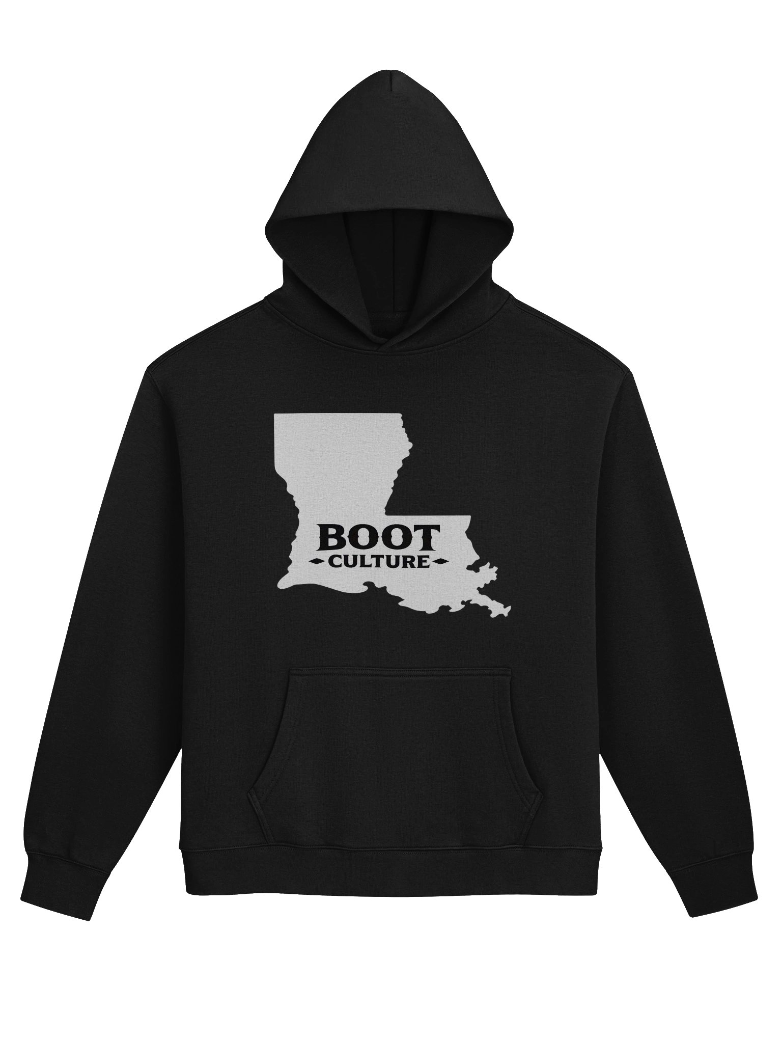 Boot Culture – Flagship Mark Hoodie (Black) product image (1)