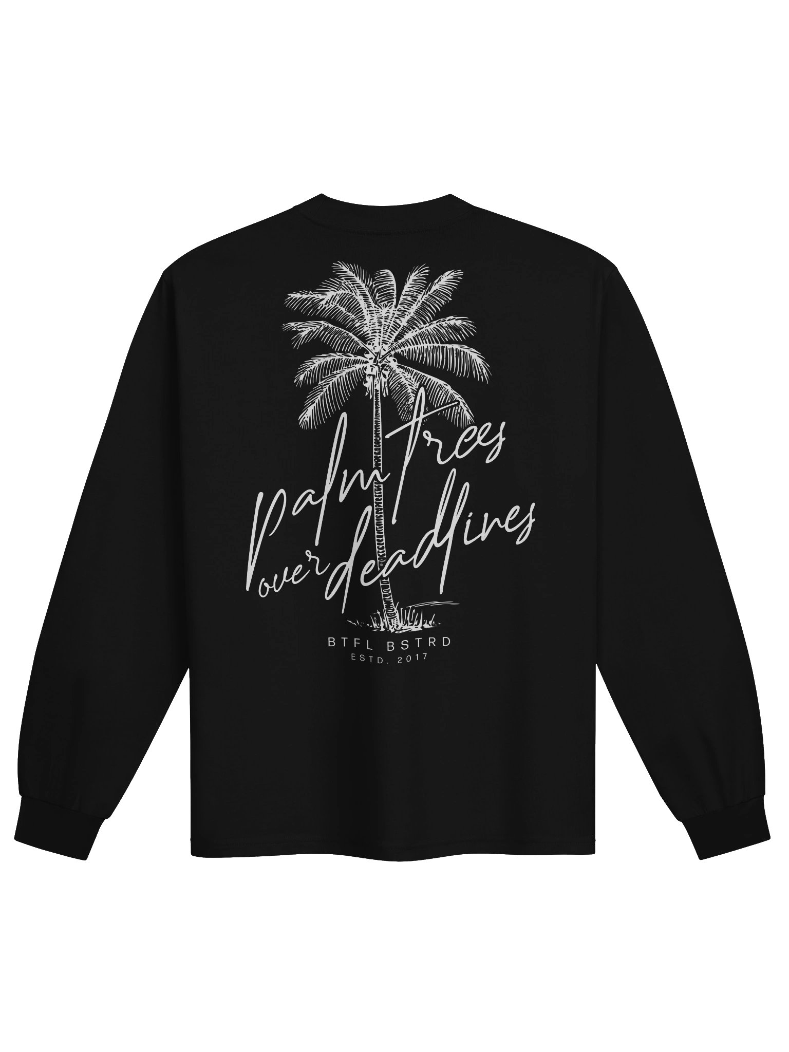 Palm Trees Over Deadlines - BB x ASC Long Sleeve Tee product image (2)