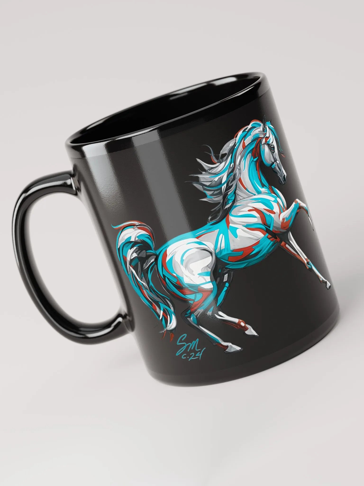 Dancing Arabian Horse Mug product image (5)
