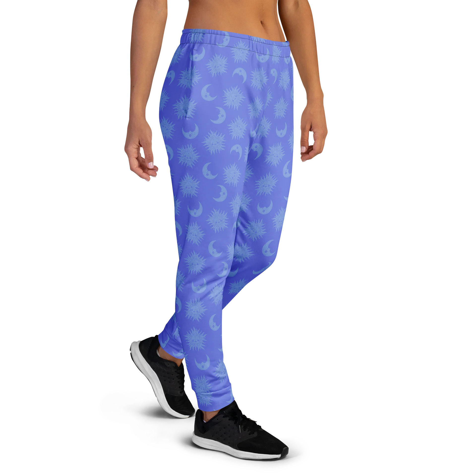 Comfortable Women’s Joggers with Cosmic Pattern product image (4)