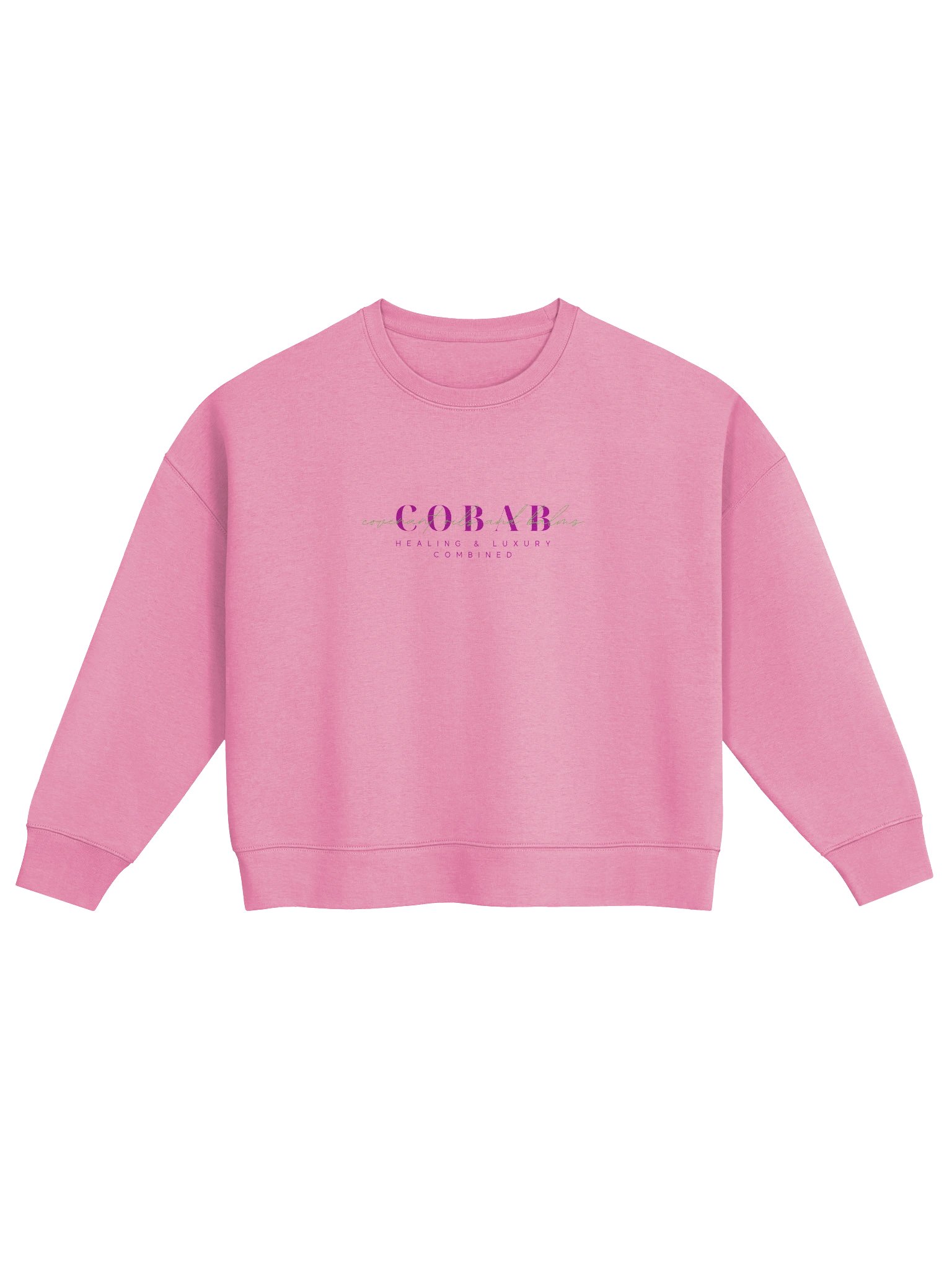 Shortstack Sweatshirt Pink/Green product image (2)