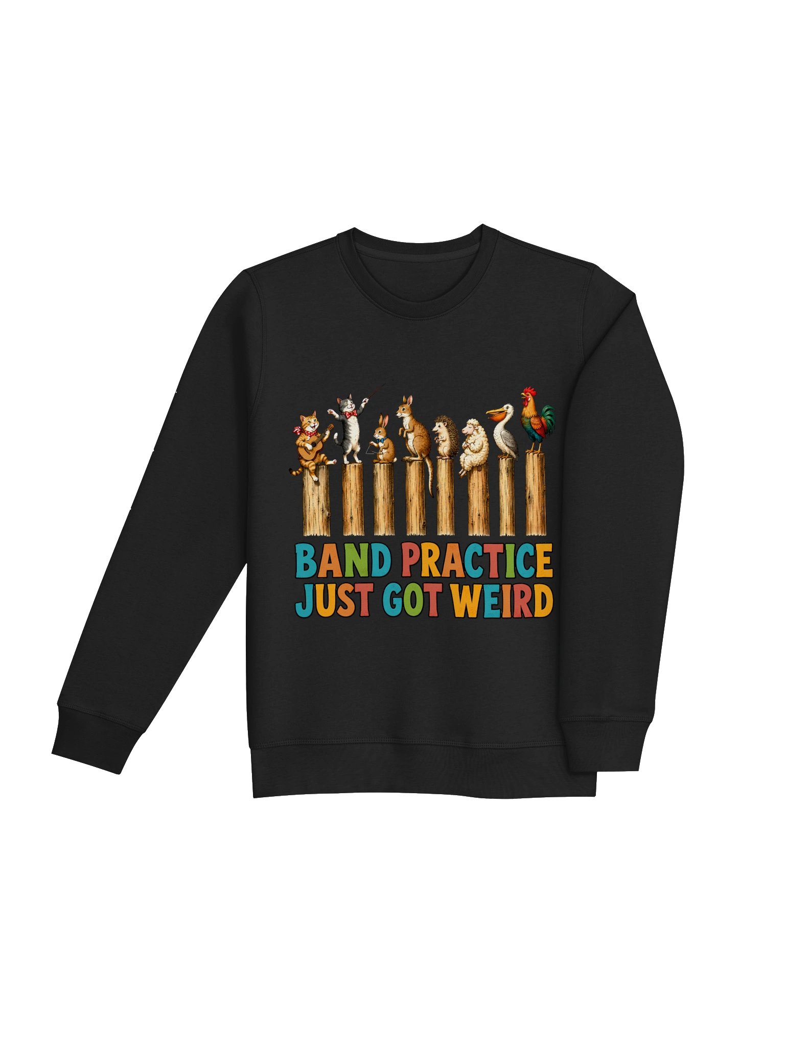 Band Practice Just Got Weird Sweatshirt product image (17)