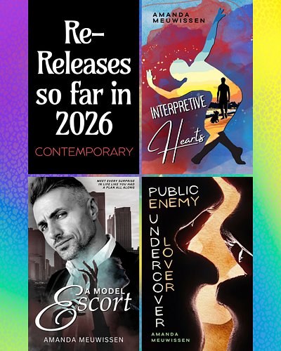 Have you been keeping up with my re-releases so far in 2026?

I am predominantly a PNR author, but once in a while, a contemp...